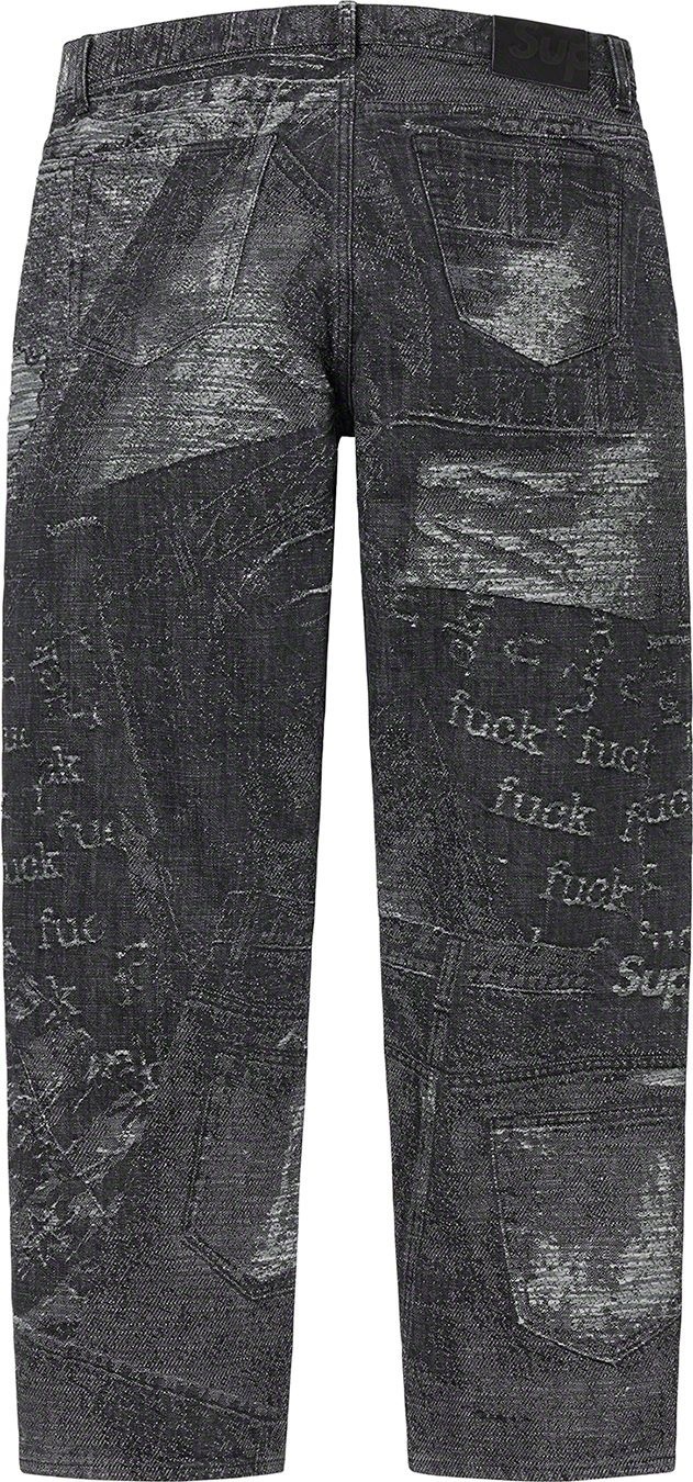 Archive Denim Jacquard Regular Jean view 9